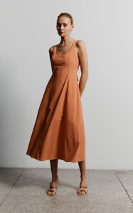 large_third-form-orange-flowers-for-you-stretch-cotton-midi-dress-1.jpeg