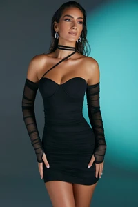 4585_2_chambery-black-ruched-corset-cut-out-sleeves-bodycon-dress.webp