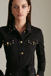 black-petite-full-sleeve-stud-detail-trench-dress-2.jpeg