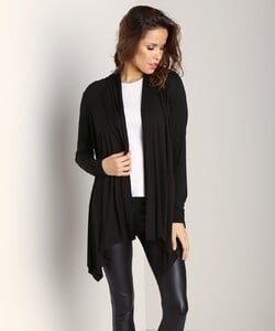 Three Dots Cardigan Black - 2.jpg