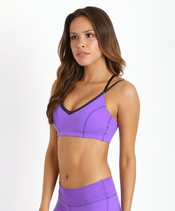 Beyond Yoga Strappy Back Bra Electric Violet - 3.jpg