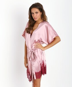 SKIVVIES by For Love & Lemons Knockout Robe Blood Red - 3.jpg