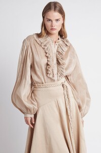 S14-21SU1047_Beachcomber_Pleated_Blouse_Champagne-21647-Aje-47241_frontshot.jpeg