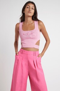 S44-21RE1321_Livadi_Cropped_Tie_Knit_Logo_Top_Bon_Bon_Pink-21877-Aje-0673_frontshot.jpeg