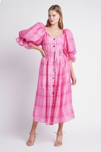 S57-21SS5077_Bungalow_Puff_Sleeve_Dress_Pink_Check-21647-Aje-1191_frontshot.jpeg