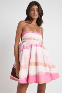S79-21RE5123_Kasbah_Sunset_Stripe_Ruched_Bow_Back_Mini_Dress_Sunset_Stripe-21877-Aje-1060_frontshot.jpeg