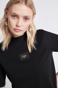 S98-21SS1164_Evie_Funnel_Neck_Tee_Black-21490-Aje-1284_detailshot.jpeg