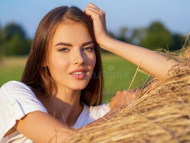 Stunning brunette for stock photos
