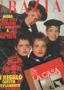 Grazia Italy October 1984 Stephanie Seymour Jean Savry Sylke Larsson Karen Wisby.jpg