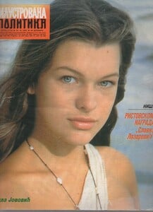 Ilustrovana politika Yugoslavia September 1991 Milla Jovovich.jpg