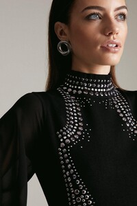 black-petite-hotfix-knit-dress-with-chiffon-sleeves-2.jpeg