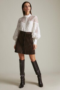 chocolate-lydia-millen-petite-corduroy-a-line-mini-skirt.jpeg