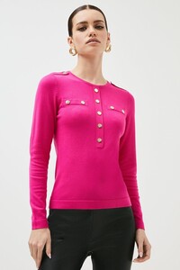 fushia-petite-viscose-blend-military-knit-jumper.jpeg