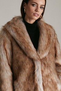 neutral-lydia-millen-petite-tipped-faux-fur-long-coat-2.jpeg