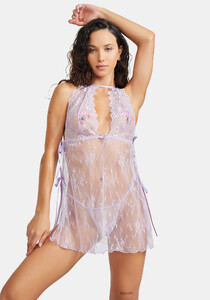 Sexy Lace Halter Teddy Panties Set - Lavender_03.jpg