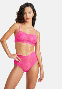 Lace Boyshort Lingerie Set - Fuschia Pink_01.jpg