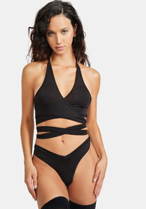 Wrap Halter Bra Top - Black_01.jpg