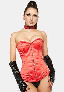 Daisy Corsets Satin Overbust Corset - Red_01.jpg