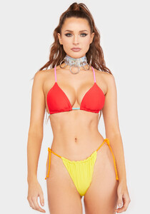 Now Cool The Red Contrast String Bikini Top_03.jpg