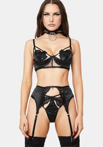 Oh La La Cheri Ivy Art Deco Lingerie Set - Black_02.jpg