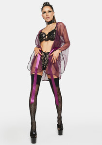 Oh La La Cheri Sheer Short Satin Tie Robe_04.jpg