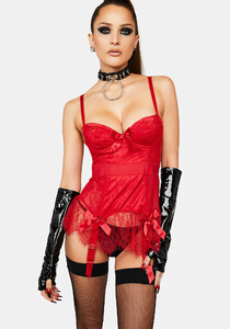 Playful Promises X Bettie Page Tempest Lace Basque With Bows - Red_03.jpg