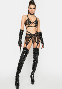 Forplay Sheer Strappy Garter Lingerie Set - Black_04.jpg