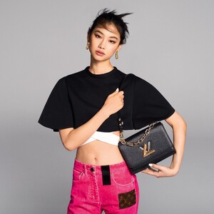 Hoyeon is the Face of Louis Vuitton Fall Winter 2022 Twist Bags