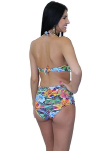 0791- Printed Colorfull Hot Pants (Back).jpg