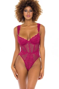 Underwire-Teddy-With-Trellis-Mesh-Panelling-Teddies-Oh-La-La-Cheri-Fuchsia-SEXYSHOESCOM.webp