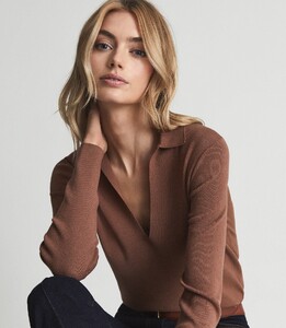 open-collar-knitted-polo-shirt-womens-natalia-in-tan-brown-2.jpg