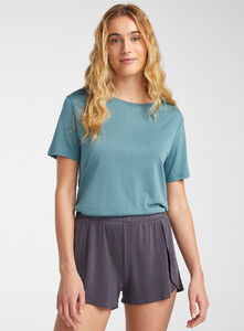 Miiyu x Twik - Short-sleeve solid lounge T-shirt - Kelly Green - A2_1.jpg