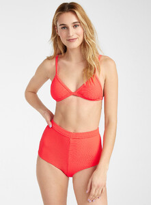 Billabong - Ribbed triangle bralette - Red - A1_1.jpg