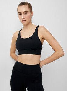 i.Five - Alder crossed-strap sports bra - Black- A1_1.jpg