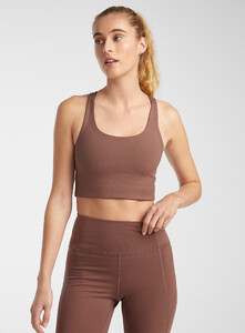 Girlfriend Collective - Long Paloma bra - Light Brown - A2_1.jpg