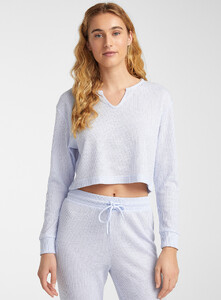 Miiyu x Twik - Waffle cropped lounge sweater - Baby Blue - A2_1.jpg