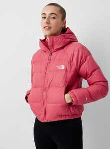 The North Face - Hydrenalite cropped hooded puffer jacket - Dusky Pink - A1_1.jpg