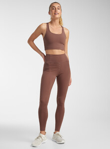 Girlfriend Collective - Full-length compression legging - Light Brown - A1_1.jpg
