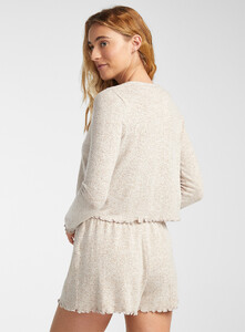 Miiyu x Twik - Lettuce-edge cropped lounge cardigan - Sand - A3_1.jpg