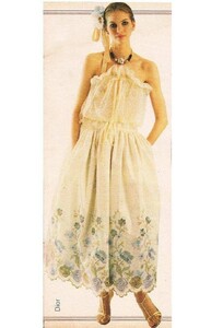 Jane Hundley 1 Marc 1978. Jane Hundley. Dress by Dior.jpg