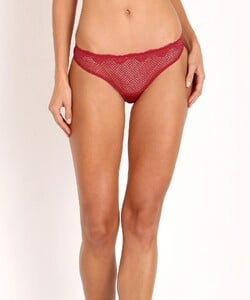 Timpa Duet Lace Low Rise Thong Wine - 3.jpg