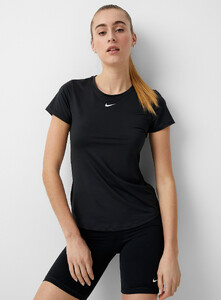 Nike - Minimalist logo fitted T-shirt - Black - A2_1.jpg