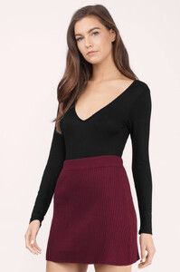 wine-drucilla-knitted-skater-skirt (2).jpg