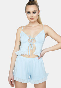 Knit Jersey Camisole Sleep Set - Light Blue_04.jpg