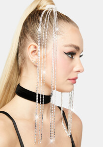 Rhinestone Fringe Hair Clip - Silver_01.jpg