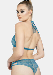 Lace Strappy Halter Lingerie Set - Teal Blue_04.jpg