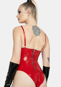 Bustedbrand Latex Underwire Bodysuit - Red_04.jpg