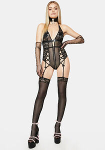 Sexy Teddy Lingerie Set - Black_03.jpg