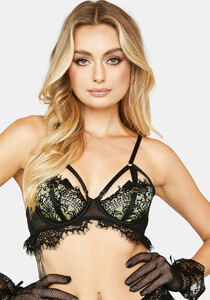 Wolf And Whistle Lace Net Bra - Black_Green_04.jpg