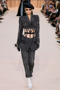 Faretta Jean Paul Gaultier by Olivier Rousteing Fall 2022 Couture 2.png